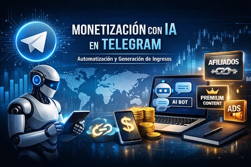 Monetizacion Inteligencia Artificial Telegram